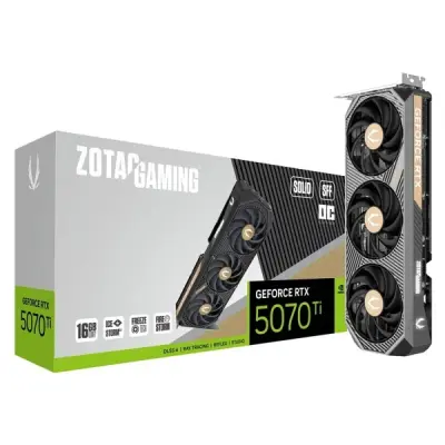 Zotac RTX 5070 TI Gaming Solid SFF OC ZT-B50710J3-10P 256 Bit GDDR7 16 GB Ekran Kartı